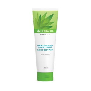 Herbal Aloe Jabón Líquido para Manos y Cuerpo 250 ml Código 2561