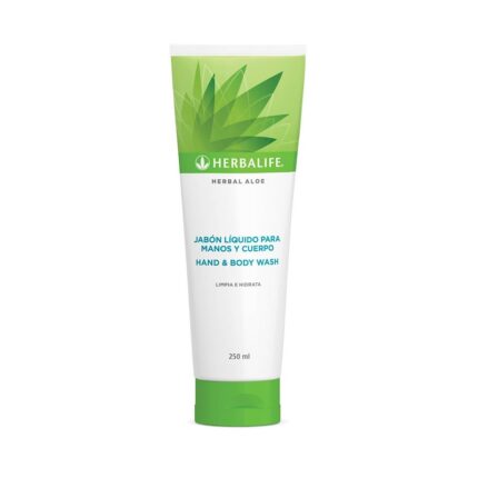 Herbal Aloe Jabón Líquido para Manos y Cuerpo 250 ml Código 2561